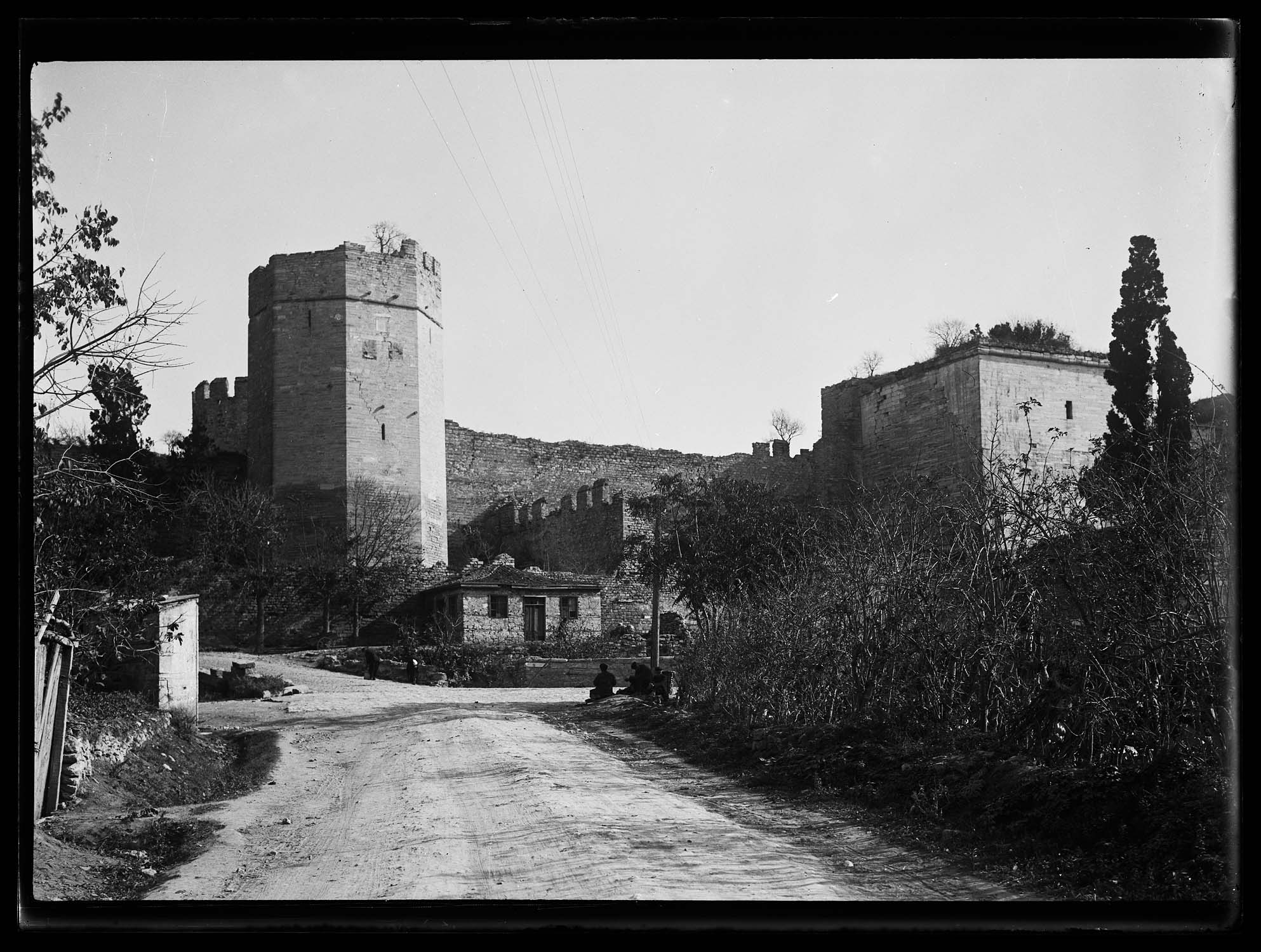 Vue extérieure du château